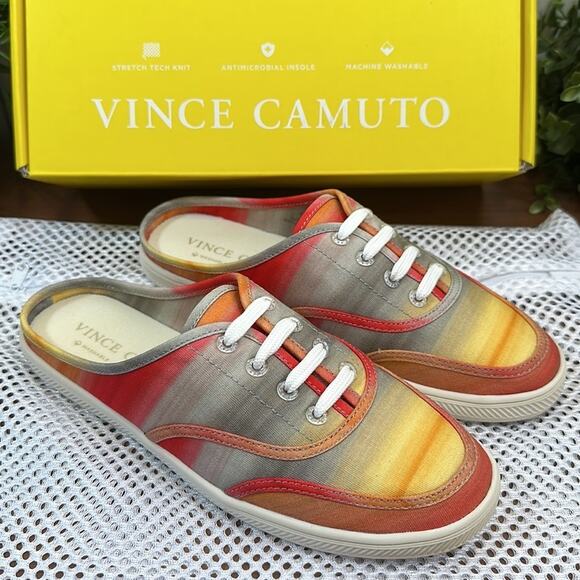 Vince Camuto Celiste Washable Canvas Mules Size 7 - Picture 3 of 8
